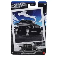 Hot Wheels: Vintage 60er Jahre Fiat 500 D Modifica Spielzeugauto