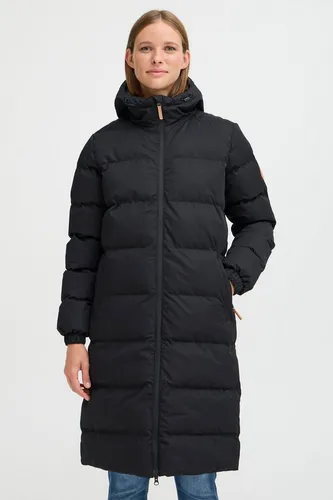 North Bend Langmantel NBElla W W-PRO 3.000 schwarz 46 - Wasserdichter Langmantel für Outdoor-Aktivitäten, mit regulierbarer Kapuze und praktischen Eingrifftaschen. Ideal für sportliche Freizeit und Wanderungen, sorgt für optimalen Schutz bei jedem Wetter.