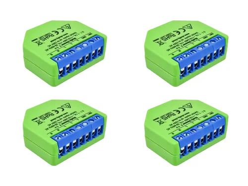 SHELLY WiFi-Dimmer 2, 4 Stück in grün von Shelly