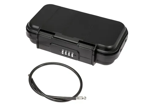 HMF Tragbarer Safe mit Zahlenschloss