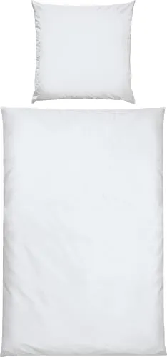 Produktbild Erwin Müller Bettwäsche Schwandorf Tencel™ Lyocell weiß 155x220 cm + 80x80 cm