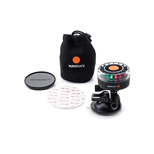 Navisafe Navilight Dreifarben-LED Leuchte mit Saugnapf-Basis