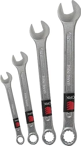 WZ-Gatze Ringmaulschlüssel 10/13/17/19 Maulringschlüssel Ringschlüssel Ring-Maulschlüssel einzeln oder im Set, bitte unter Material Größe aussuchen(10mm)