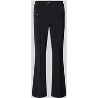 Cambio Chinohose Farah Patched Pocket in schwarz von Cambio