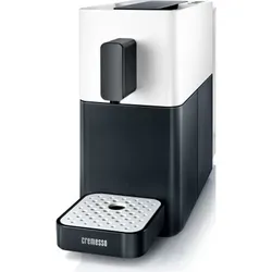 Cremesso Easy Shell - Kaffee-Kapselautomat, 19 bar Pumpendruck, höhenverstellbarer Tassenstand und Energieeffizienzklasse A++