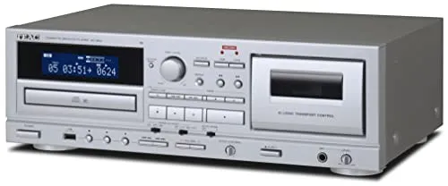 TEAC AD-850-SE/S Kassettendeck/CD-Player 13W Silber 100V