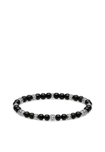 THOMAS SABO Armband Armband Glücksbringer Schwarz (Set)