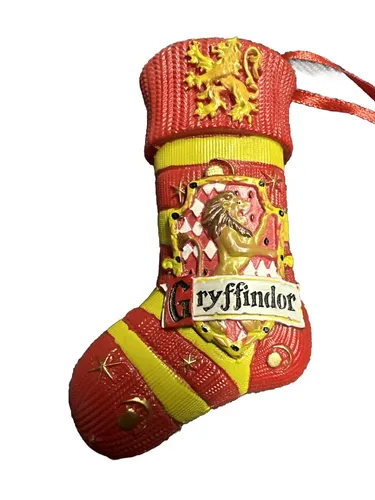 Harry Potter Christbaumanhänger Gryffindor Socke Neu Ovp Handbemalt