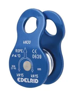 Edelrid Turn Umlenkrolle blue von EDELRID