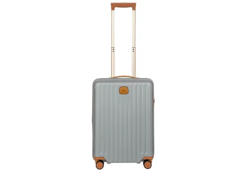 Bric's Handgepäck-Trolley Capri, 4 Rollen, Polycarbonat - Koffer mit 4 Rollen, leichter Polycarbonat-Trolley mit USB-Anschluss und praktischen Wäschefächern für optimalen Komfort auf Reisen.