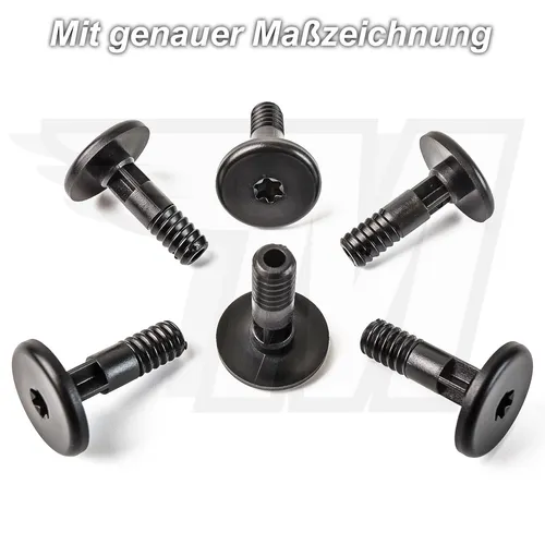 10x Distanzclip Seitenschweller Nietstift für BMW E60 E61 E63 E64 | 51717066229