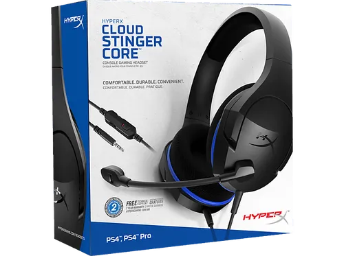 HyperX Cloud Stinger™ Core Gaming-Headset schwarz - Kabelgebundenes Gaming-Headset in Schwarz, leicht und komfortabel für stundenlangen Spielspaß.