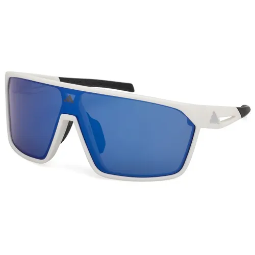 Adidas SP0108 21X Sportbrille - matt Weiß - Sportbrille mit mattem Weiß-Finish, ideal für Sport und Outdoor-Aktivitäten, bietet optimalen UV-Schutz und perfekten Sitz.
