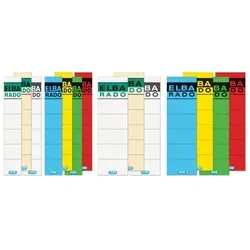 ELBA Ordnerrücken-Etiketten 'ELBA RADO' - kurz/breit, blau 10