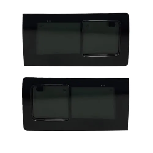 Seitenfenster Schiebefenster VW T5 2003-2015 Links Rechts L1 L2 SET Schwarz - Fahrzeugspezifische Seitenfenster für VW T5 2003-2015, einfach zu installieren. Die dunkle Rauchtönung sorgt für stilvolle Privatsphäre und schützt vor UV-Strahlen. Ideal für eine individuelle Anpassung Ihres Fahrzeugs.