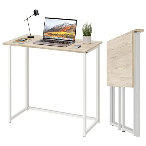 Dripex Faltbarer Tisch – Klappbarer Schreibtisch 80 x 45 cm für Homeoffice