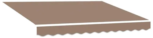 vidaXL Markisenersatzstoff Taupe 6 x 3 m von vidaXL