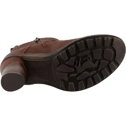 Mustang Damen Stiefelette mit Gummizug und Zierriemchen 15M0162004, Größe:40 EU, Farbe:Braun - Braun - 40