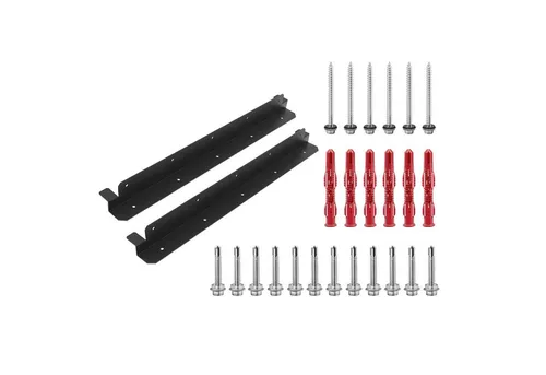 enjoy solar Solarmodul-Halterung Aluminium Halterung für Solarpanel geeignet für alle Modulbreite, (inkl. Schrauben und Muttern, Einfache ALU- Handhabung, geeignet für alle Modulbreite)