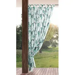 Eurofirany Garden Outdoorvorhang mit Schlaufenschal in grün von Eurofirany