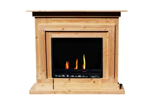 Kaminbau Mierzwa Echtfeuer-Dekokamin Berlin Deluxe