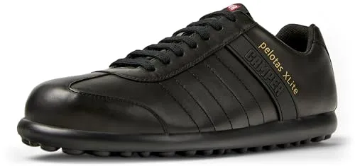 Camper Herren Pelotas XL 18304 Oxford - Stilvolle Sneakers in Schwarz - Herren-Sneaker aus 100% Leder mit EVA-Sohle für optimalen Komfort und Langlebigkeit.