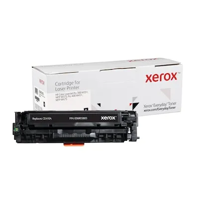 Xerox Everyday Alternativtoner CE410A Schwarz - Kompatible Tonerkartusche für HP Color LaserJet Pro, Reichweite ca. 2200 Seiten - ideal für hohe Druckvolumen.