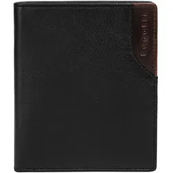 bugatti Corso Deluxe Hochformat Geldbörse - Herren-Geldbörse aus echtem Leder mit RFID-Schutz. 10 Kartenfächer und handgefertigt in edler Kroko-Optik – ideal als Geschenk!