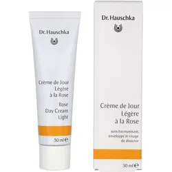 Dr. Hauschka Rosen Tagescreme leicht 30 ml - Tagespflege für empfindliche Haut, harmonisiert und vitalisiert mit edlen Heilpflanzen und natürlichen Ölen, ideal für normale, trockene und zu Rötungen neigende Haut.