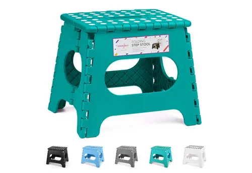House Day Klappbarer Tritthocker – Faltbarer Hocker bis 136 kg