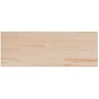 vidaXL Tischplatte 110x40 cm aus massivem Kiefernholz - Zubehör für Möbel: Verleihe deinem Tisch mit dieser rustikalen Tischplatte aus massivem Kiefernholz ein neues Leben. Ideal für individuelle Kombinationen und leicht zu reinigen.