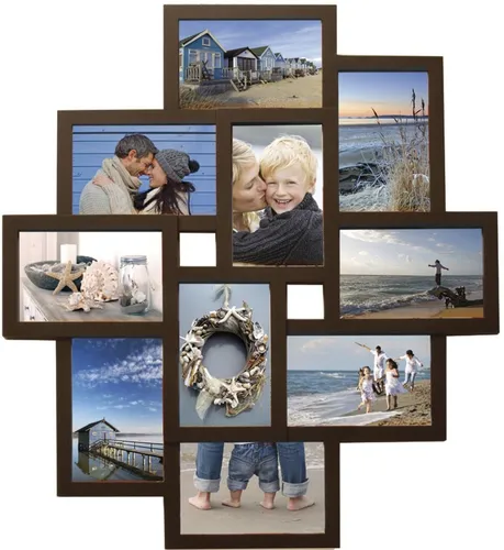 Holiday Galerierahmen 10 Fotos braun