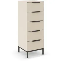 Kommode Frome, weiß, 5 Schubladen, 40x111 cm in weiß von Rauch