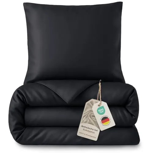 LAYNENBURG Premium Lyocell Bettwäsche 155x220 cm