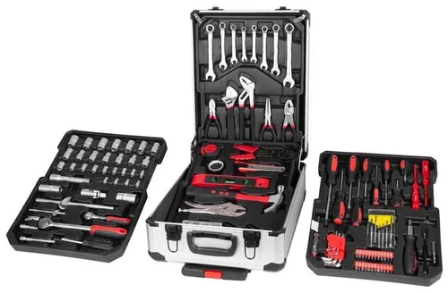 PROREGAL® Werkzeugset Cube 873, 117 Teile – vielseitig und hochwertig - Das PROREGAL® Werkzeugset Cube 873 umfasst 117 Teile und bietet eine umfangreiche Auswahl an Werkzeugen für verschiedene Handwerksprojekte. Ideal für Hobby- und Profihandwerker.