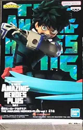 BANPRESTO My Hero Academia Actionfigur Izuku Midoriya Plus Vol. 1 aus Kunststoff, von Bandai.
