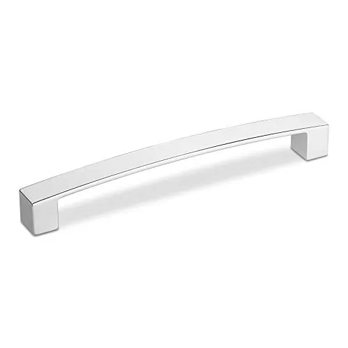 SO-TECH® Griff Möbelgriff Möbelgriffe Möbelbeschlag ST01 Chrom poliert BA 128 mm