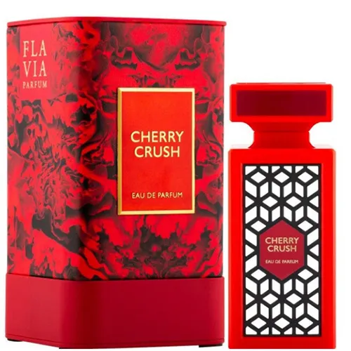 Flavia Kirsche Crush Edp U 90ml - Eau de Parfum mit fruchtiger Kirsche, Himbeere und Mandarine, vereint mit blumigen Noten von Jasmin und Rose für ein verführerisches Dufterlebnis.