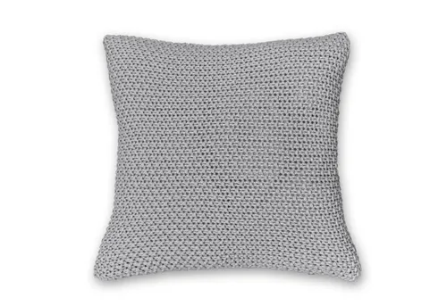 wometo Kissenhülle Strick mit Reißverschluss, 45x45 cm, (1 Stück), OEKO-TEX®, Kissenhülle mit edlem & schlichtem Strickmuster