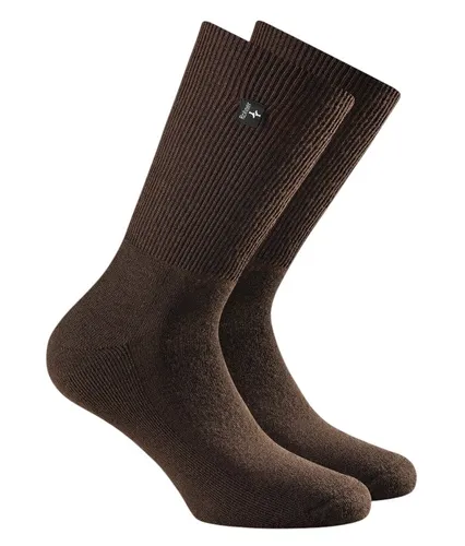 Rohner Wandersocke Fibre Light SupeR (Merinowolle) dunkelbraun - 1 Paar