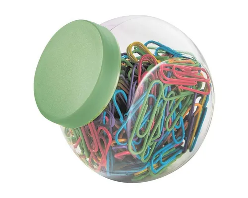 ALCO Büroklammer, 26 mm, mehrfarbig kunststoffüberzogen, rund, 200 Stück