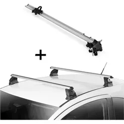 Fahrradträger Bike Pro + Dachträger VDP EVO ALU für BMW Serie 1 (E87) 2004-2011