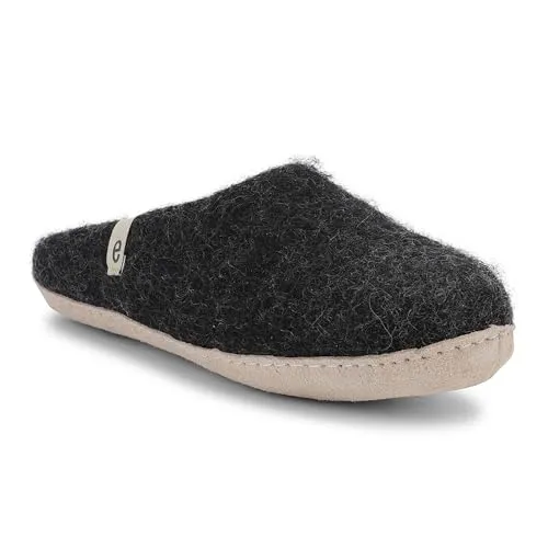 egos 16WMEG20100, Herren Hausschuhe lindgrün 39 EU, Schwarz - Schwarz (Nero EG.Black) - Größe: 42 EU