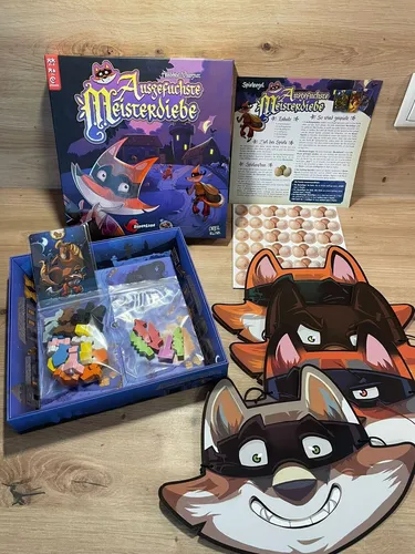 Asmodee -Ausgefuchste Meisterdiebe - NEU!✅⭐️Gesellschaftsspiel Brettspiel Kinder