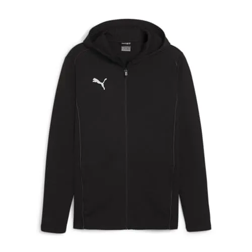 PUMA Sweatjacke teamFINAL Casuals Hooded Jkt 658528 - Jacken für Herren, leichte und atmungsaktive Sweatjacke für höchste Leistung auf dem Platz und ideal für Sport und Freizeit.