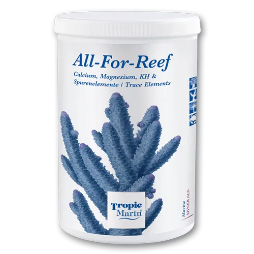 Tropic Marin® All-For-Reef Pulver Ca, Mg, KH & Spurenelemente Aquarium - 1600 g