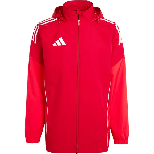 Adidas Tiro 25 Competition Allwetterjacke in rot von adidas