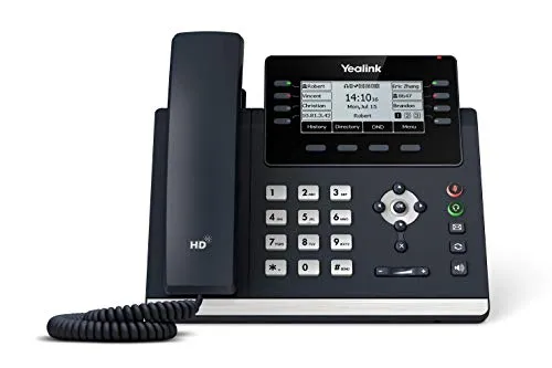 Yealink IP Telefon SIP-T43U PoE Business Schwarz