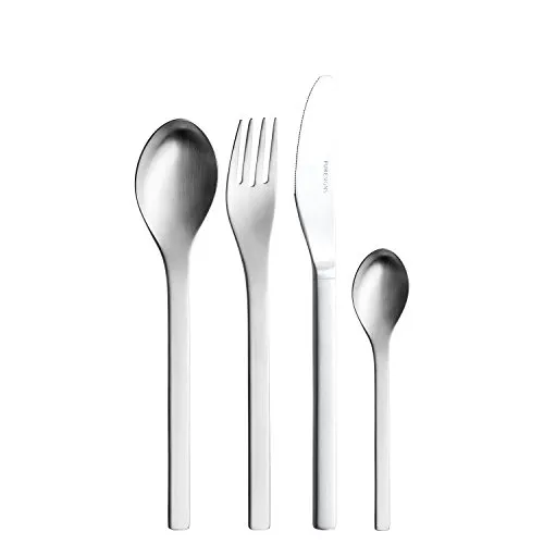 PURESIGNS Juniorbesteck ONE Junior mattiert Set 4-teilig von PURESIGNS