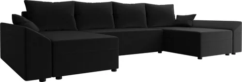 MIRJAN24 Ecksofa Dante U – Vielseitige U-Form mit Bettkasten und Schlaffunktion